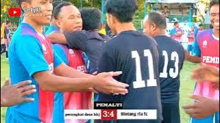 ADU PENALTI ‼️ PERANGKAT DESA BKJ VS BINTANG RIA ‼️DI TURNAMEN MINI SOCCER DORO NOWA CUP 1 ‼️