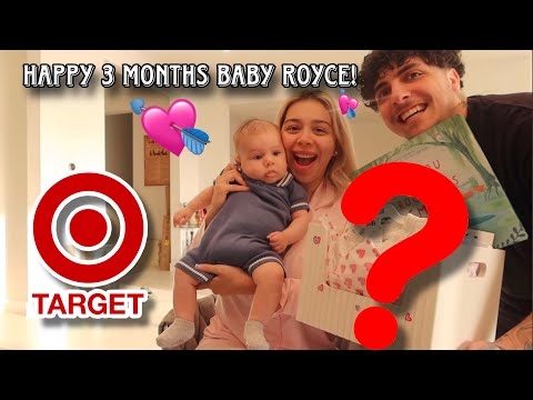 We Made Our NEWBORN A VALENTINES DAY BASKET HAPPY 3 MONTHS 