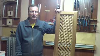 Изготовление декоративной мебельной решетки   Making of dekorative furniture grate