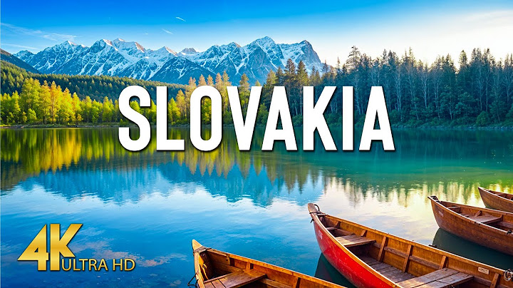 FLYING OVER SLOVAKIA 4K UHD – Breathtaking Vistas of Slovak Countryside & Scenic Relaxation Film