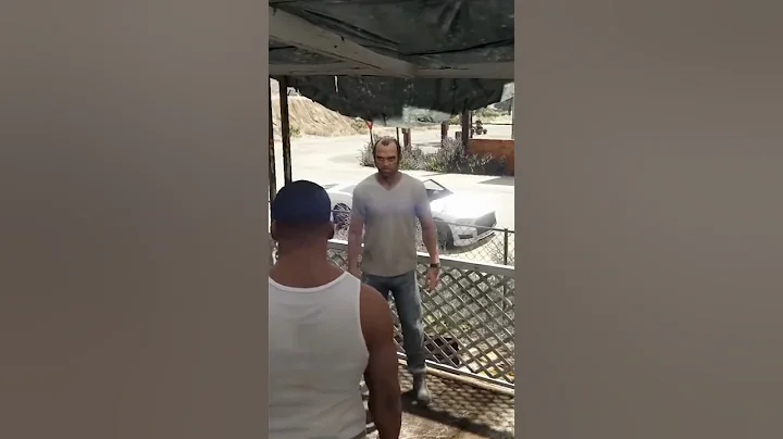 What Happens When Franklin Visits Trevor After The Ending?😱 #gta #gta5 #gaming