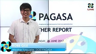 Public Weather Forecast Issued at 5:00 PM June 26, 2017