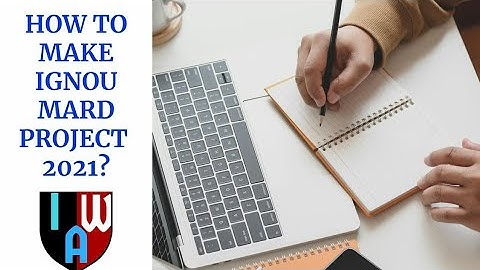 HOW TO MAKE IGNOU MARD PROJECT REPORT 2025| IGNOU MRDP 101 REPORT