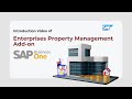 Introduction Video of Enterprises Property Management Add-on for SAP Business One ERP! #SAP #ERP