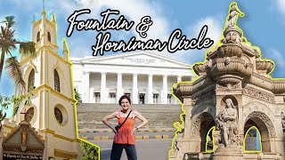 A Walk Through Fountain & Horniman Circle! || My Mumbai ❤️