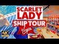 Virgin Voyages Scarlet Lady FULL ship and cabin tour | Our vlog experience!