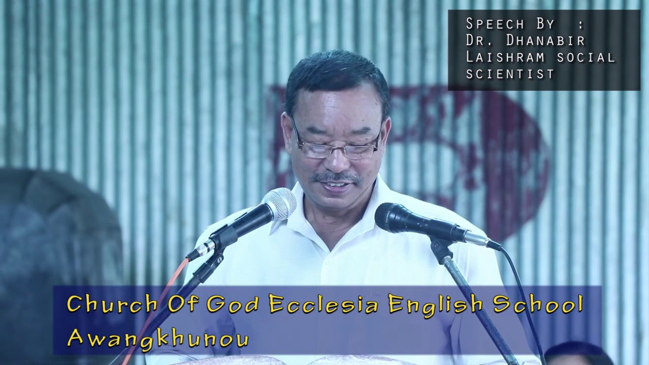 Dr. Dhanabir laishram Speech motivation future brightness students of Manipur (part two)