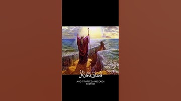 الاية ٦١و٦٥من سورة الشعراء"قال كلا ان معي ربي سيهدين"للقارئ احمد نفيس​⁠@fahadalhosani1