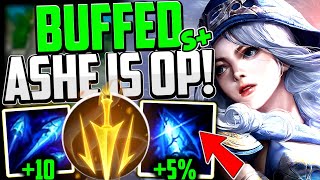 BUFFED ASHE SHREDS! (BEST BUILD/RUNES) - How to Play Ashe & CARRY - Season 13 League of Legends