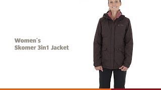 womens long 3 in 1 jacket