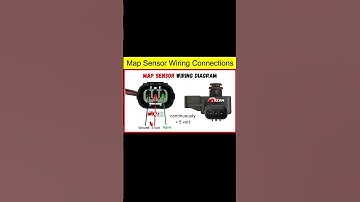Map sensor wiring connections  #mapsensor #shorts