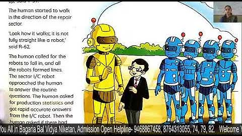 Class VI English : C. B. Section B: The Curious Robot Part ll