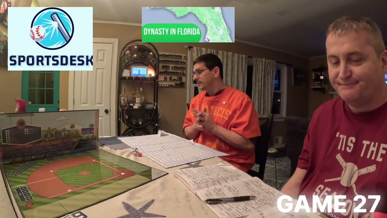 Dynasty in Florida: SPORTSDESK GAME 27