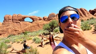 Mazec Americký Park Arches | USA Trip Den 20