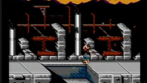 Super C NES 2-Player Speed Run - Part 1