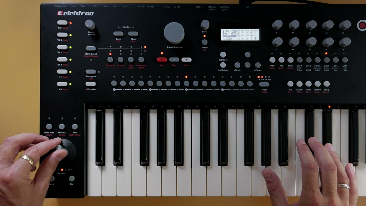 hip hop jam // ELEKTRON Analog Keys - YouTube