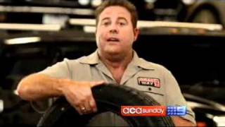 Shane talks spare tyres (ACA)