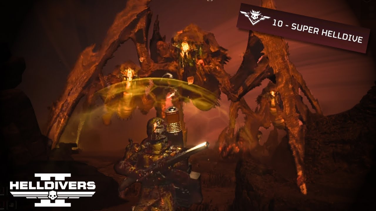 Helldivers 2 - I Became a Super Helldiver (Super Helldive) - YouTube