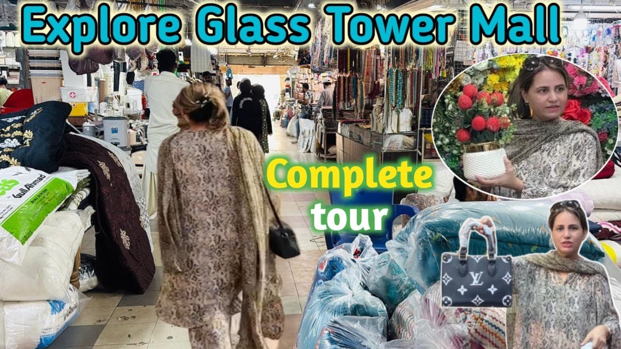 Explore Glass Tower Mall Karachi | Space saving organizer, Bedsheets,Curtain