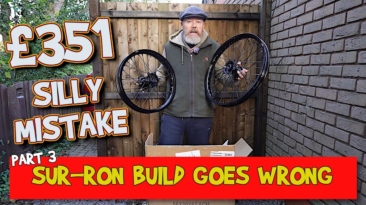 SUR RON Build part 3 My Biggest Project Ever! Frame Up SUR-RON Epic ...