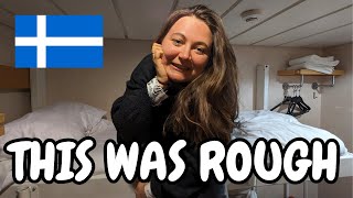 12 hours on an overnight ferry in the North Sea
