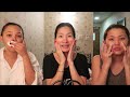 スキンケア・ルーティン (旅バージョン) w/ ハナちゃん&ミライちゃん in Tokyo