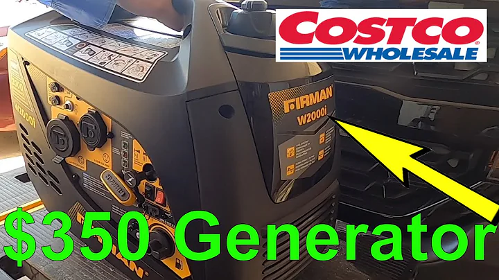 Get the Firman Gas Inverter Generator at Costco for Only $350!