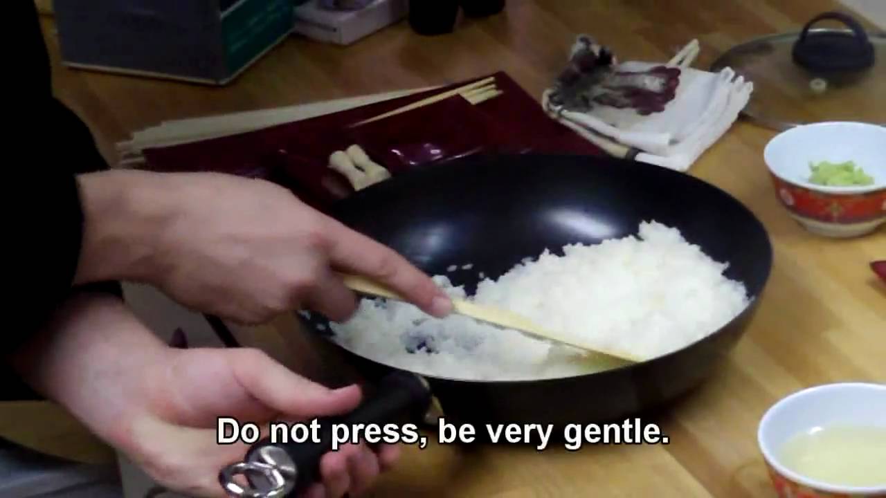 Seasoning Sushi Rice YouTube
