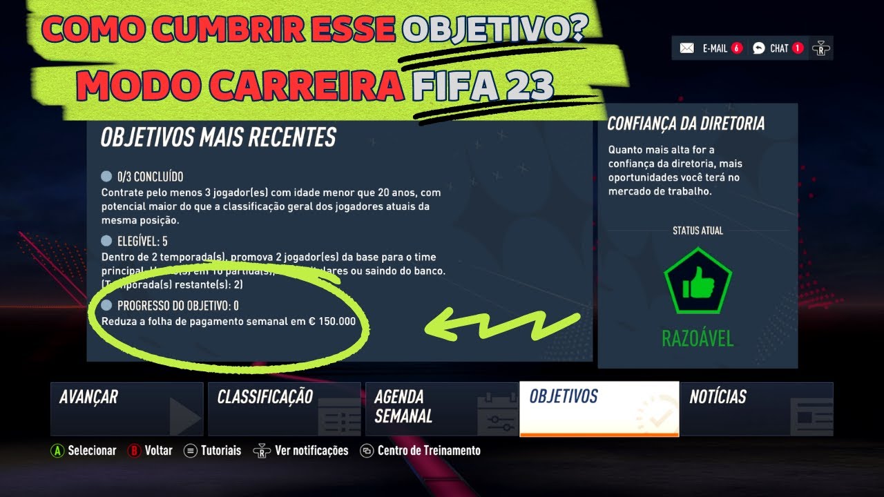 TUTORIAL 📝 COMO FUNCIONA AS FINANÇAS NO FIFA 23 PS4 PS5 X BOX PC