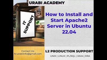 How to Install and Start Apache2 Server in Ubuntu 22.04 | Linux | Devops