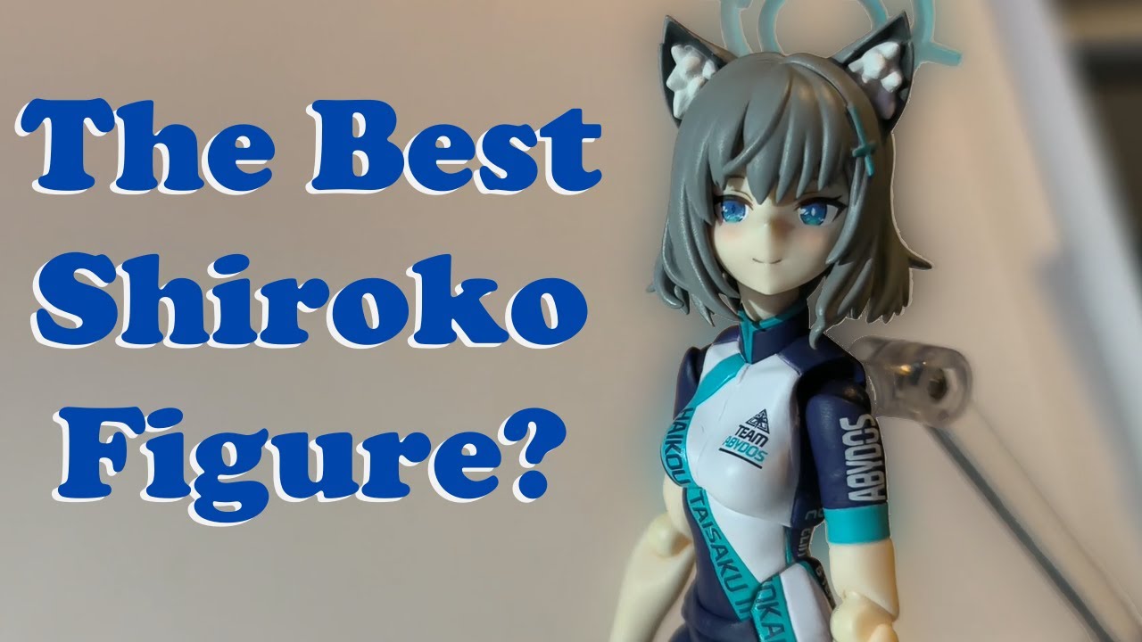 The best Shiroko figure, with a bike!? - A look at Figma 644 Blue Archive Shiroko Cycling DX Edition