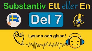 Substantiv En_ord och Ett_ord ( Del 7 )/ lär dig svenska! تمامی لغات پراستفاده زبان سوئدی /ordförråd