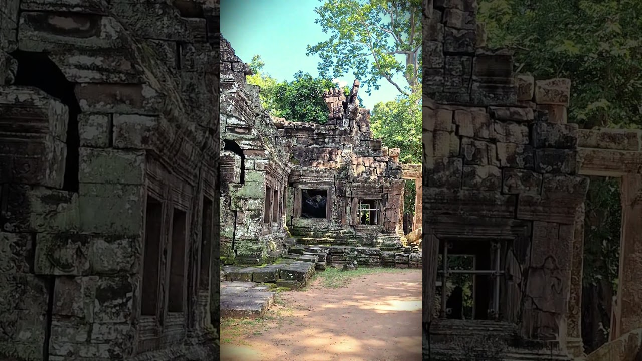 Banteay Kdei Temple was the Buddhism Temple in the late 12th Century. 