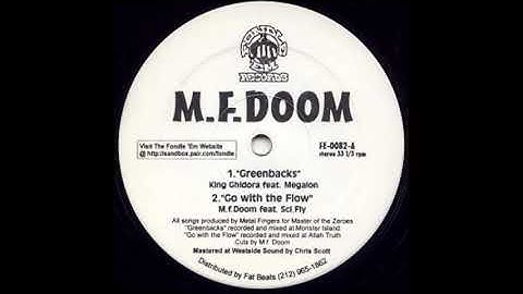 M.F. Doom‎– Greenbacks / Go With The Flow  (1997)