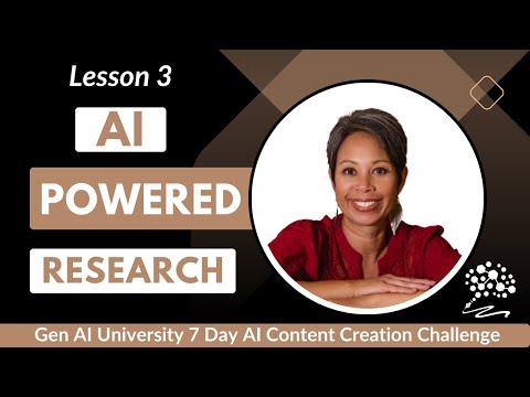 Thumbnail: Lesson 3: Set Your Goals with Coach Kelley Tenny (7 Day AI Content Creation Challenge)