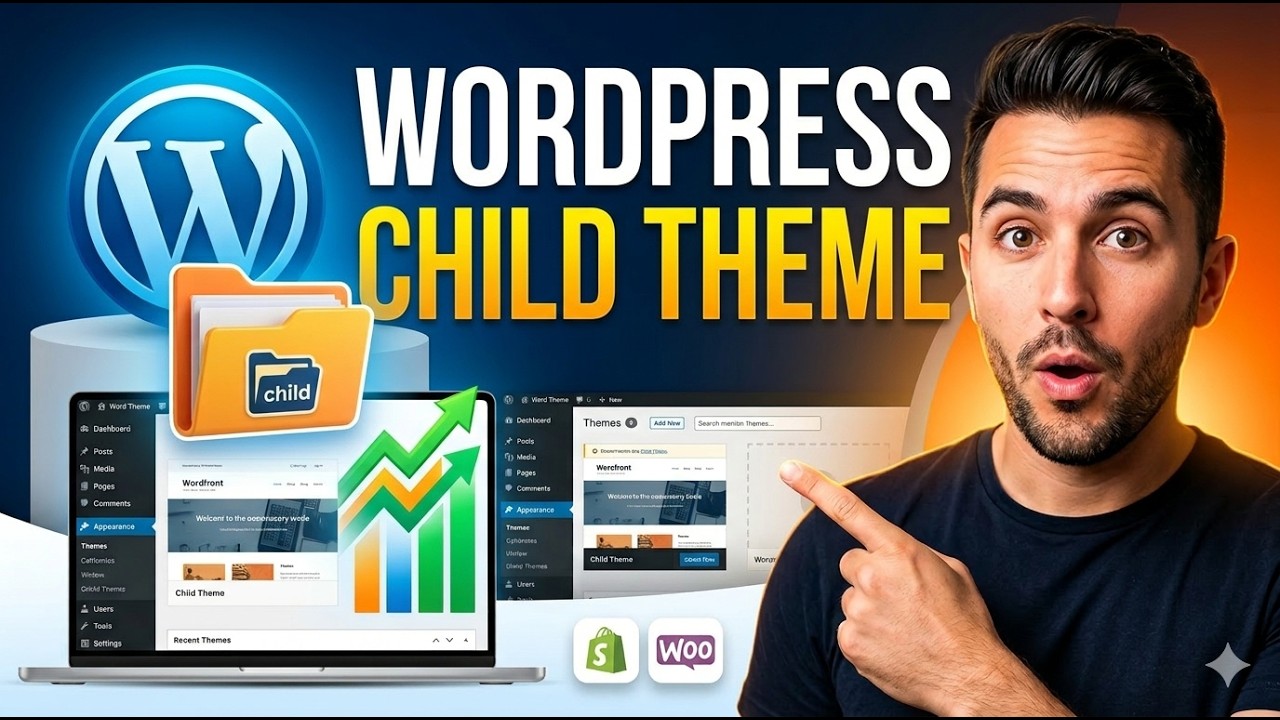 How to Create Child Theme in WordPress WooCommerce Theme Development ...