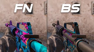 CS2 M4A1-S | Party Animal - Float Comparison