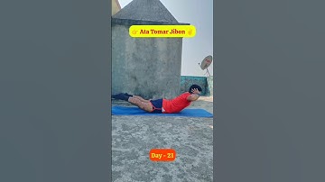 Day 21/75 Days Challenge For Learning CONSISTENCY And DISCIPLINE ✌️ #workout #fitneess #shorts