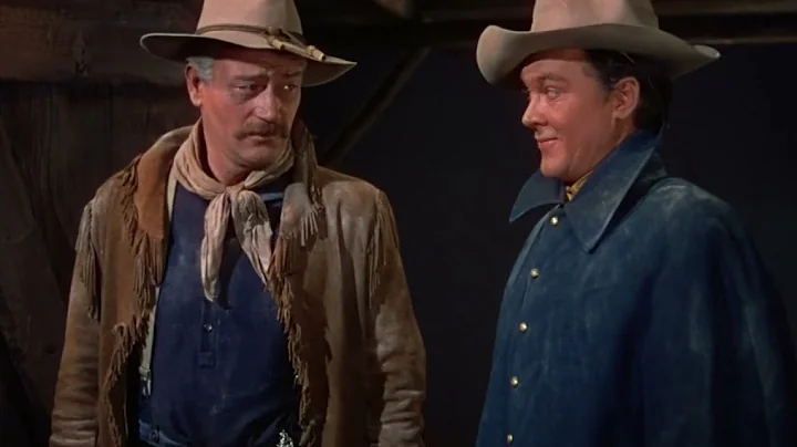John Wayne, Ben Johnson, Joanne Dru - She Wore A Y...