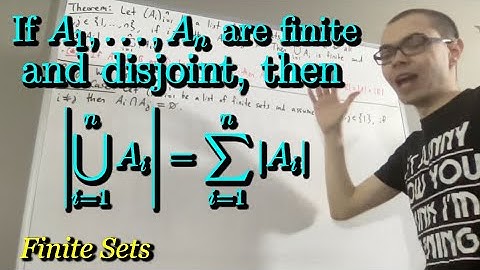 The union of finite disjoint sets is finite (ILIEKMATHPHYSICS)