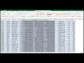 Basic to Intermediate. Format Excel tables. Great for job application preparing or Work from Home