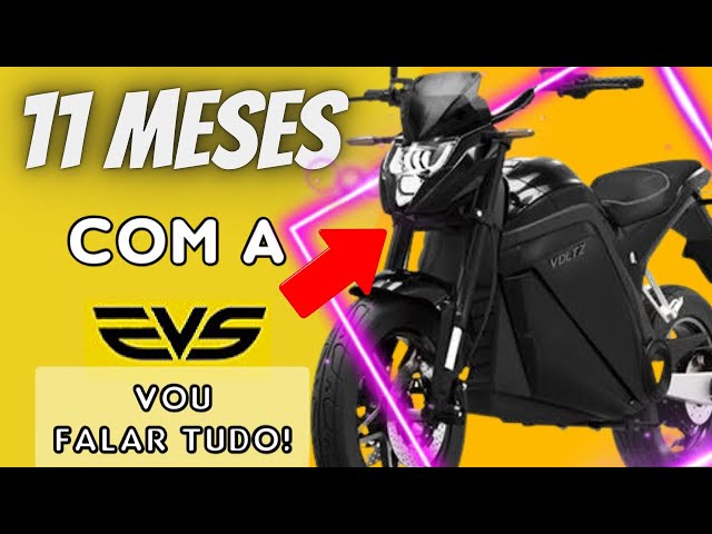 VOLTZ EVS 2022 - Tudo o que NÃO te falaram sobre essa moto elétrica !!  Análise COMPLETA!!! 