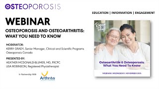 Osteoporosis and Osteoarthritis: What You Need To Know