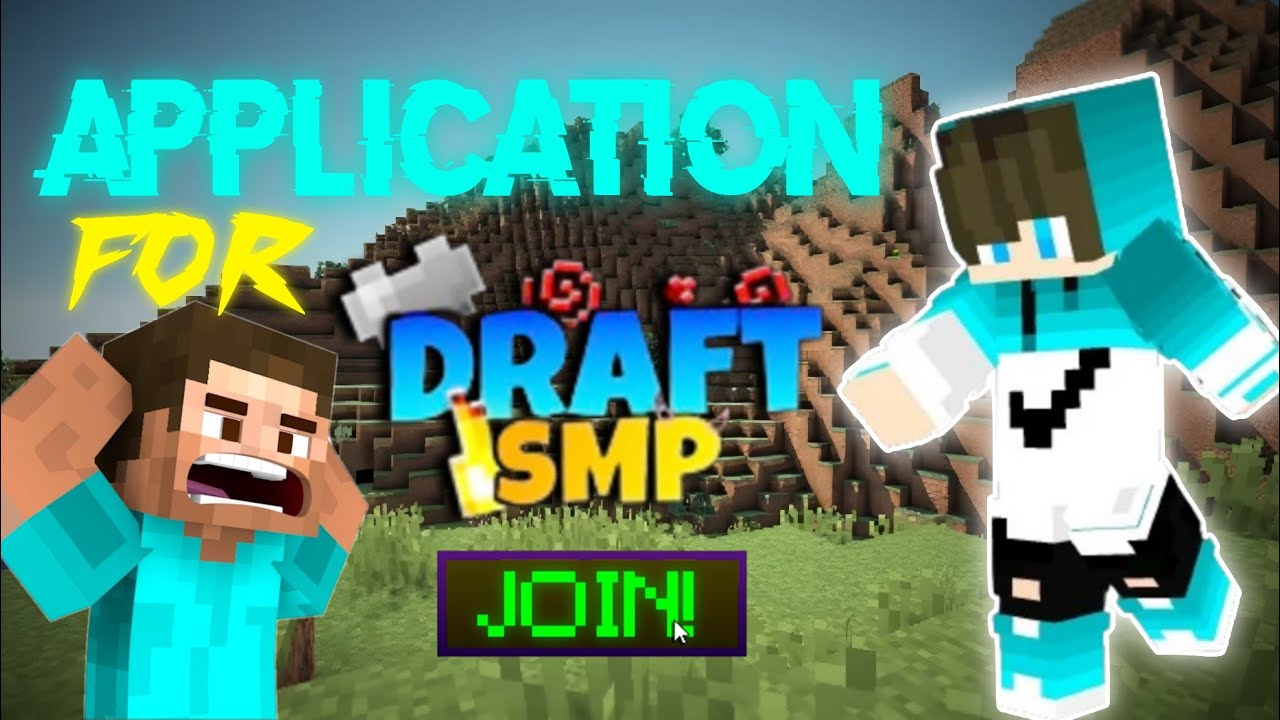 My APPLICATION to JOIN DRAFT SMP🔥 ️@adiliveyt962 @NotKine - YouTube