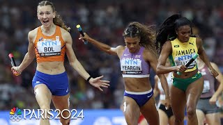 MUST SEE COMEBACK: Femke Bol's HEROIC ANCHOR upends 4x400 relay to cap Worlds | NBC Sports