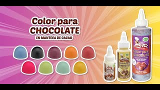 Color para Chocolate en Manteca de Cacao