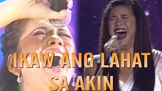 Regine Velasquez “Ikaw Ang Lahat Sa Akin” Birit Compilation