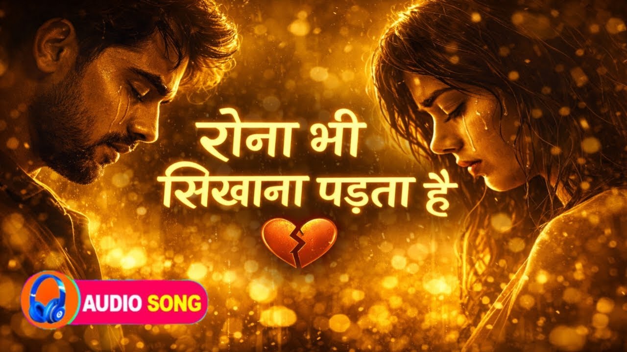 रोना भी अब सिखाना पड़ता है 💔 |. Duet  Version | Heart Touching Sad Hindi Song | Breakup Song