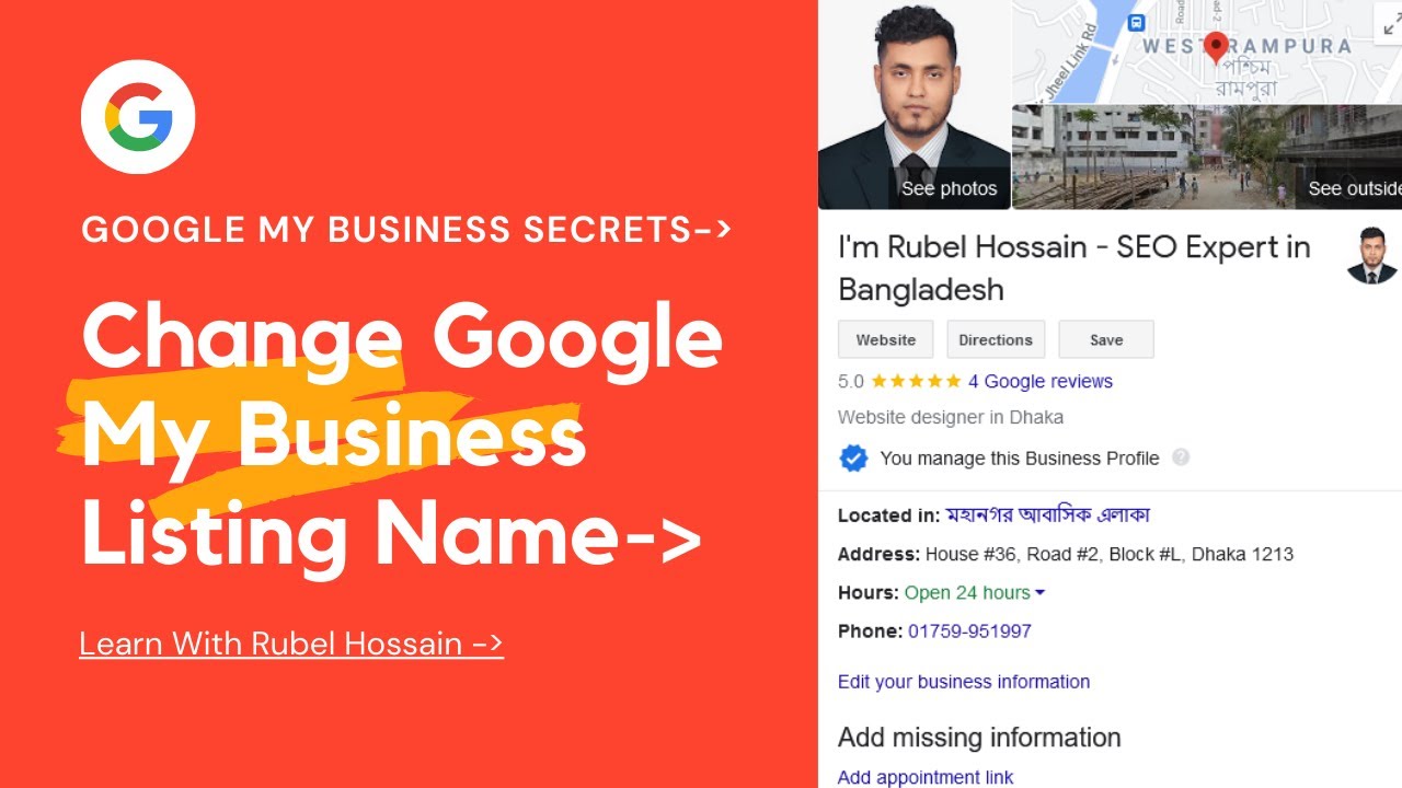 📌2023: How To Change Google My Business Listing Name Without Suspend ...