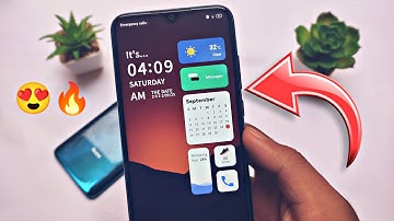 MIUI 12/12.5 Theme - A Perfect Lock Screen Theme is here 😯🔥